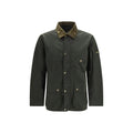 Barbour International Bicolor Cotton Full-Length Jacket