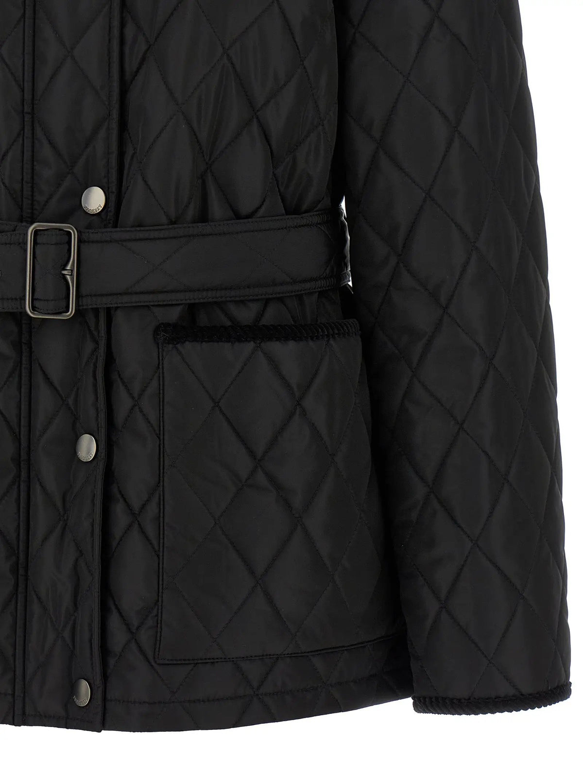 Veste matelassée Chiltern en nylon noir femme – Burberry