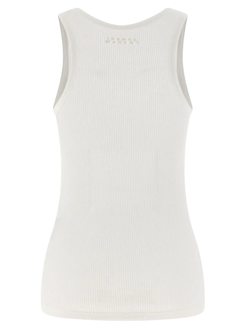 Isabel Marant White Cotton Tank Tops