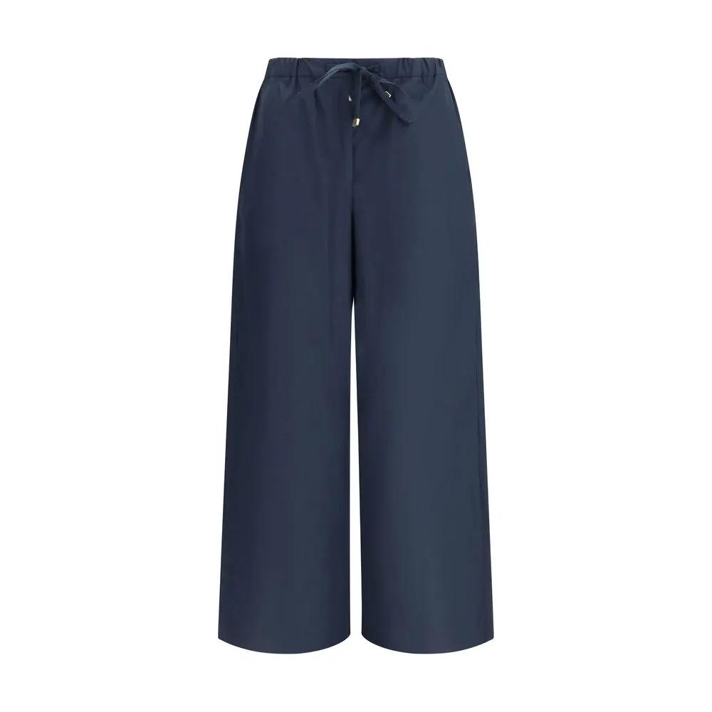 'S Max Mara 'S Max Mara Blue Cotton Casual Pants