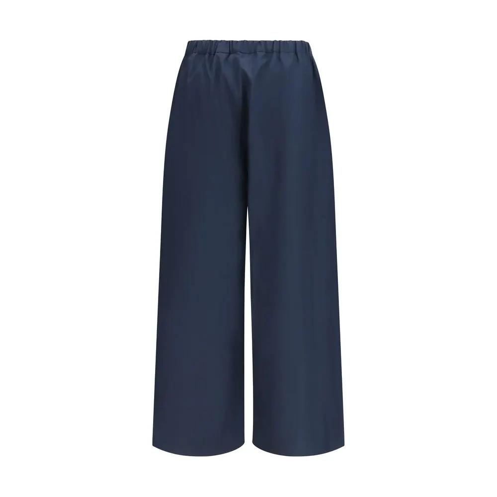 'S Max Mara 'S Max Mara Blue Cotton Casual Pants