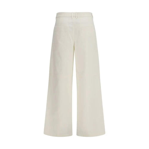 'S Max Mara 'S Max Mara White Cotton Casual Pants