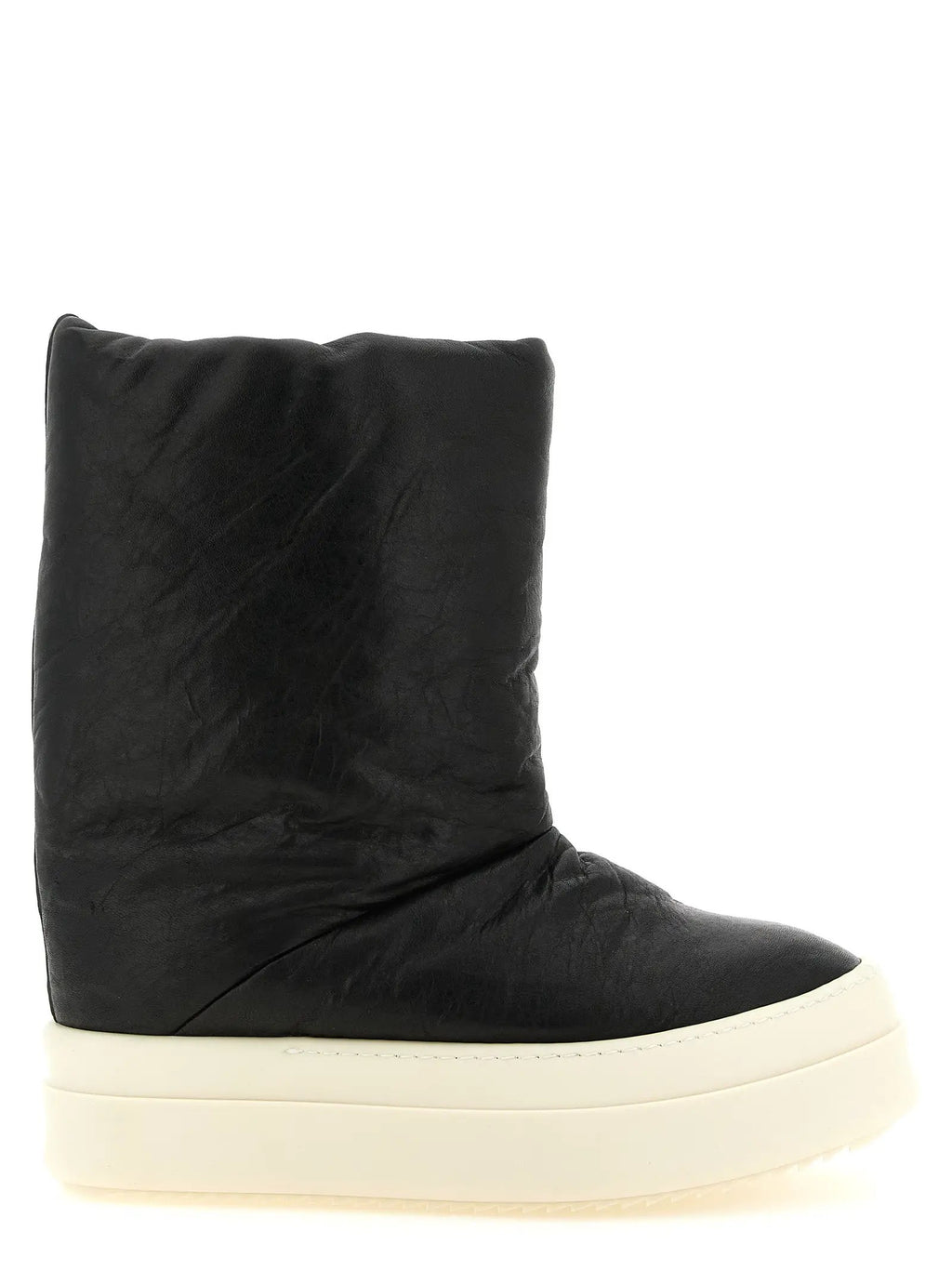 Rick Owens Rick Owens Bicolor Lamb Leather Boots