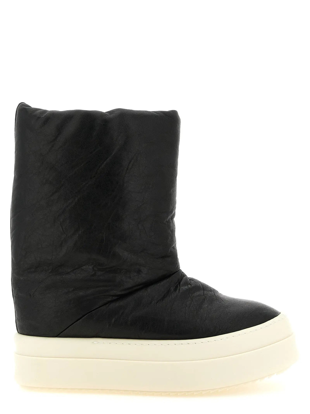 Rick Owens Rick Owens Bicolor Lamb Leather Boots