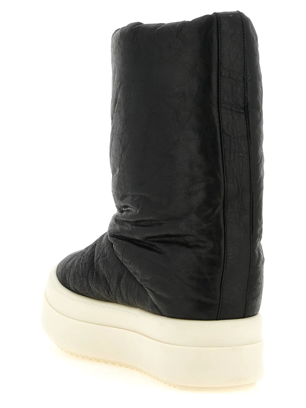 Rick Owens Rick Owens Bicolor Lamb Leather Boots