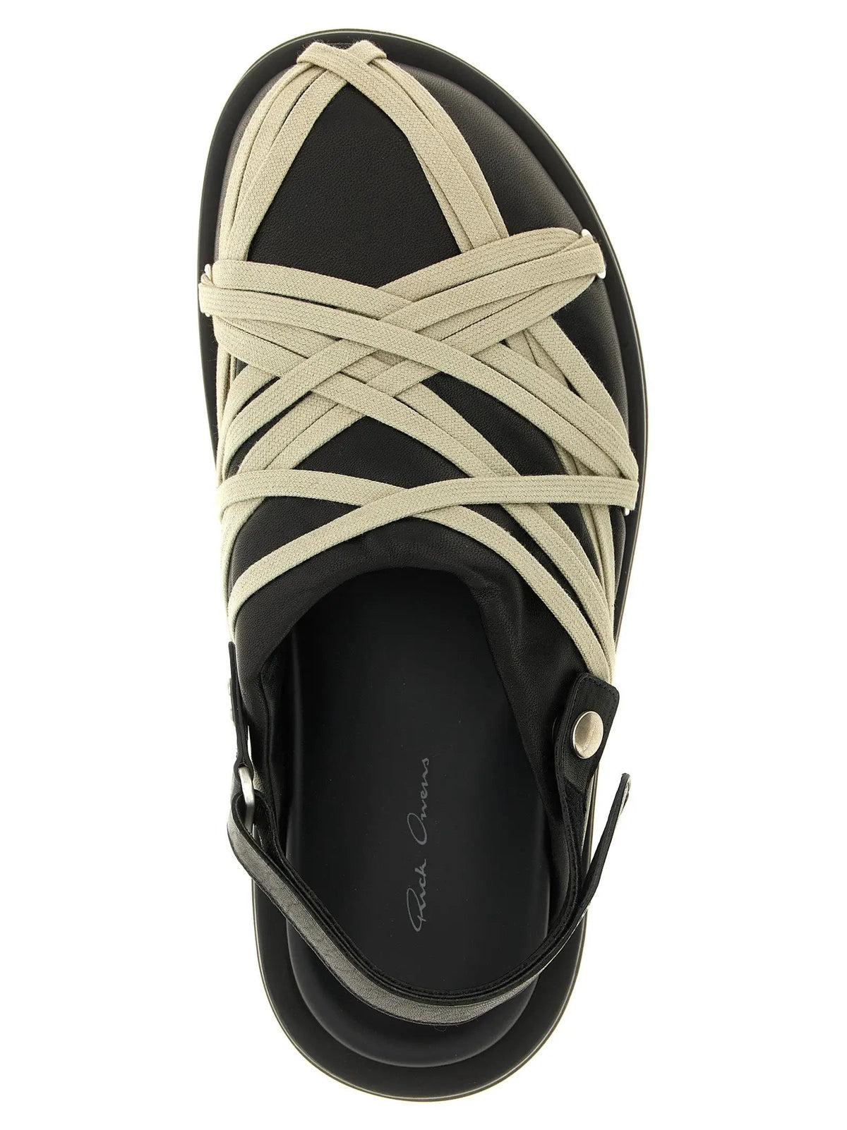 Rick Owens Rick Owens Black Ramie Mules