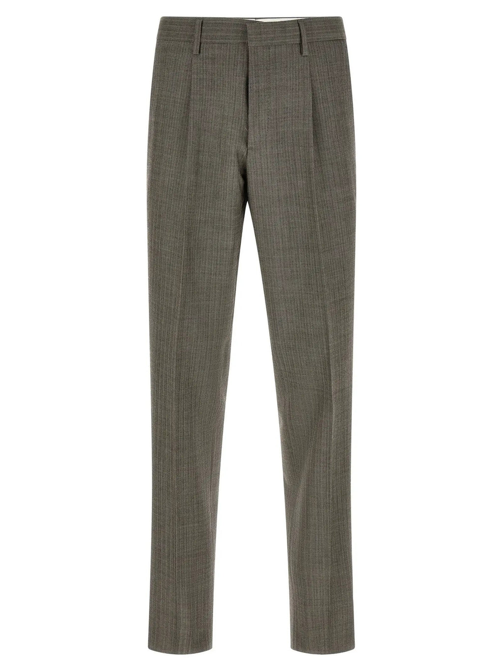 Lardini Lardini Gray Virgin Wool Two-Piece Suit