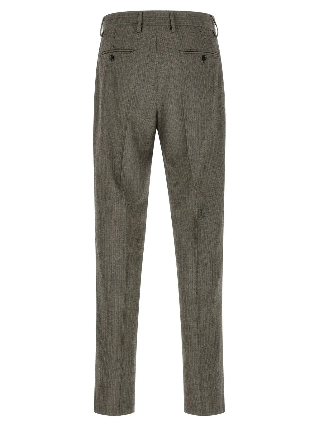 Lardini Lardini Gray Virgin Wool Two-Piece Suit
