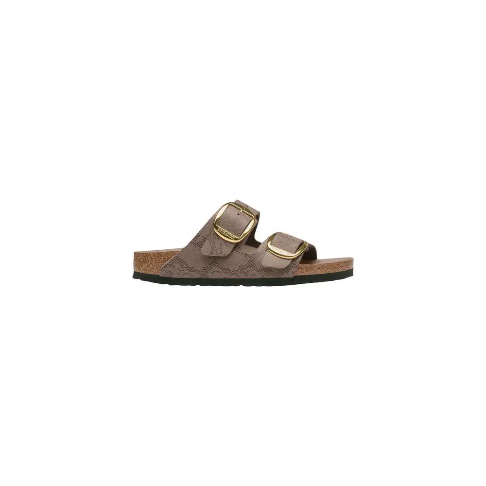 Birkenstock Birkenstock Gray Synthetic Flat Sandals