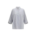 'S Max Mara Blue Cotton Shirt