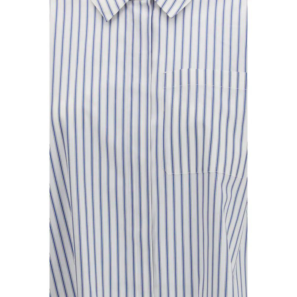 'S Max Mara Blue Cotton Shirt