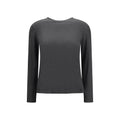 'S Max Mara 'S Max Mara Gray Cotton Long Sleeve T-Shirt