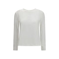 'S Max Mara 'S Max Mara White Cotton Long Sleeve T-Shirt