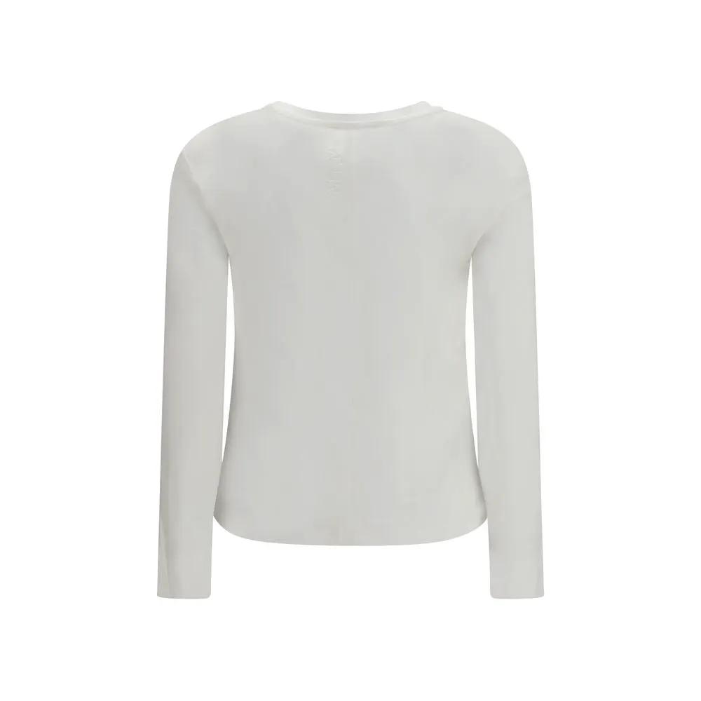 'S Max Mara 'S Max Mara White Cotton Long Sleeve T-Shirt