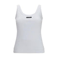 Dolce & Gabbana Dolce & Gabbana White Cotton Tank Tops