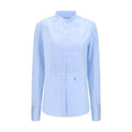 Fendi Blue Cotton Dress Shirt