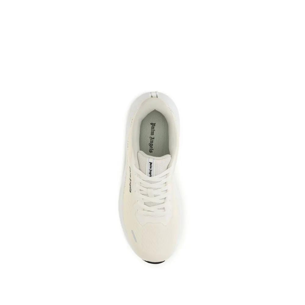 Palm Angels Palm Angels Beige Fabric Low Top Sneakers