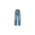 Maison Margiela Maison Margiela Blue Cotton Straight-Leg Jeans