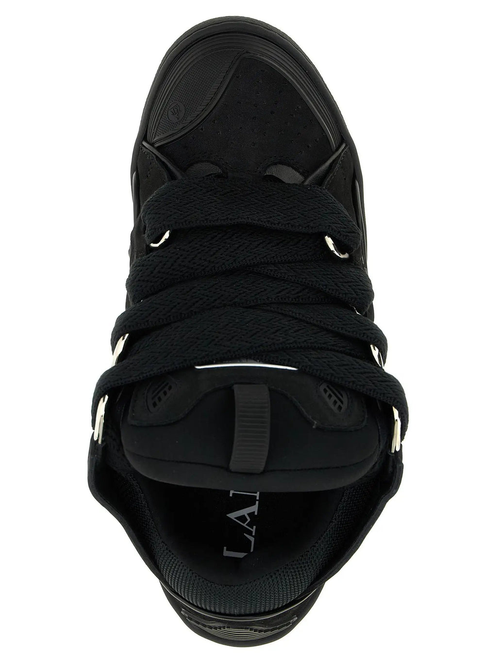 Lanvin Black Calfskin Sneakers