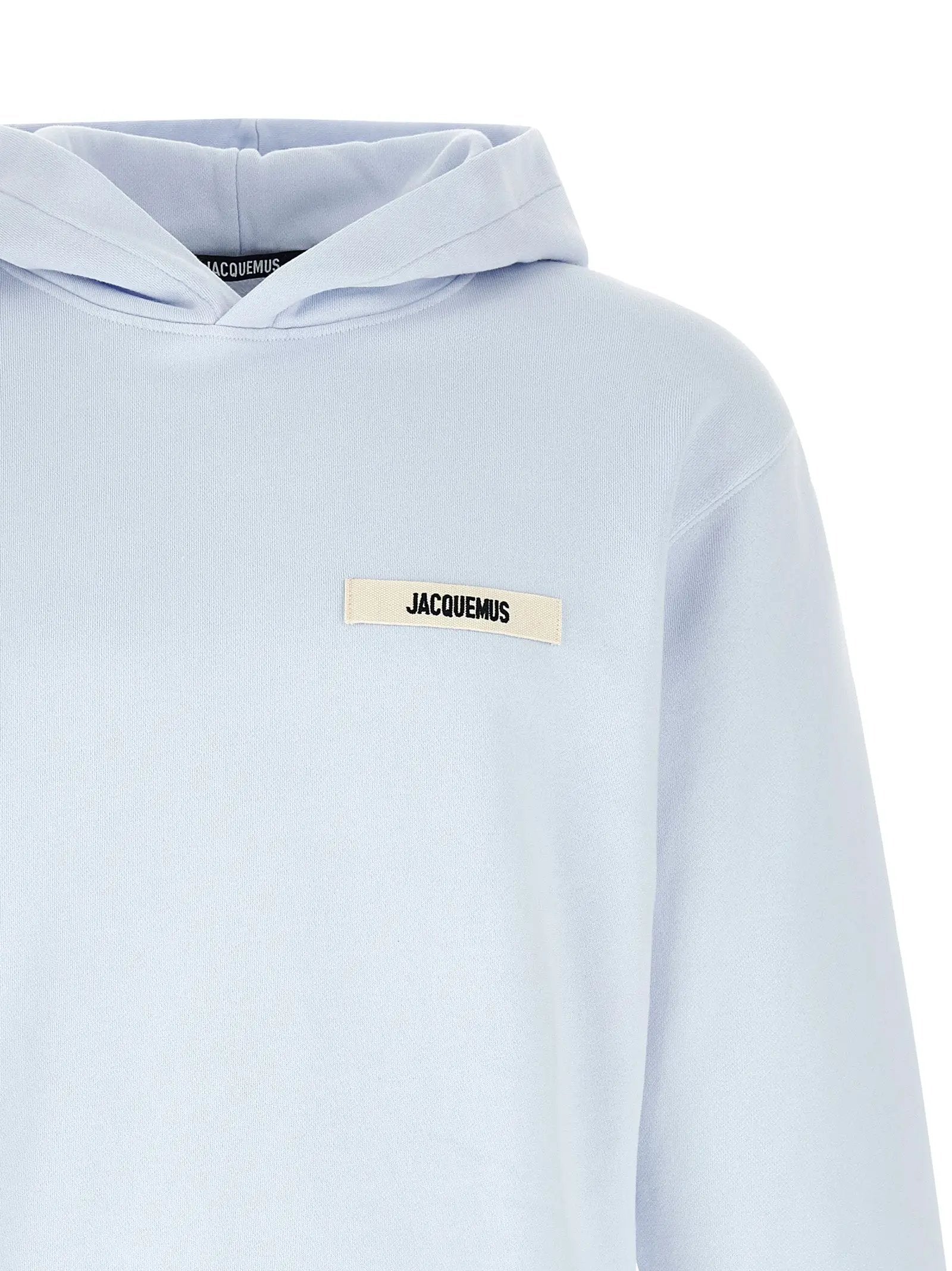 Jacquemus Blue Cotton Sweatshirt