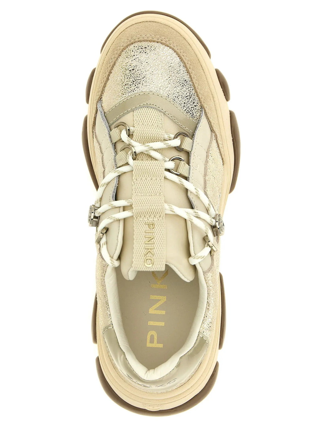 PINKO Multicolor Cowhide Chunky Sneakers