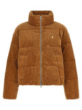Polo Ralph Lauren Brown Cotton Full-Length Jacket