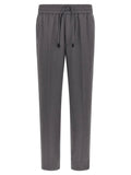 Brioni Gray Wool Casual Pants