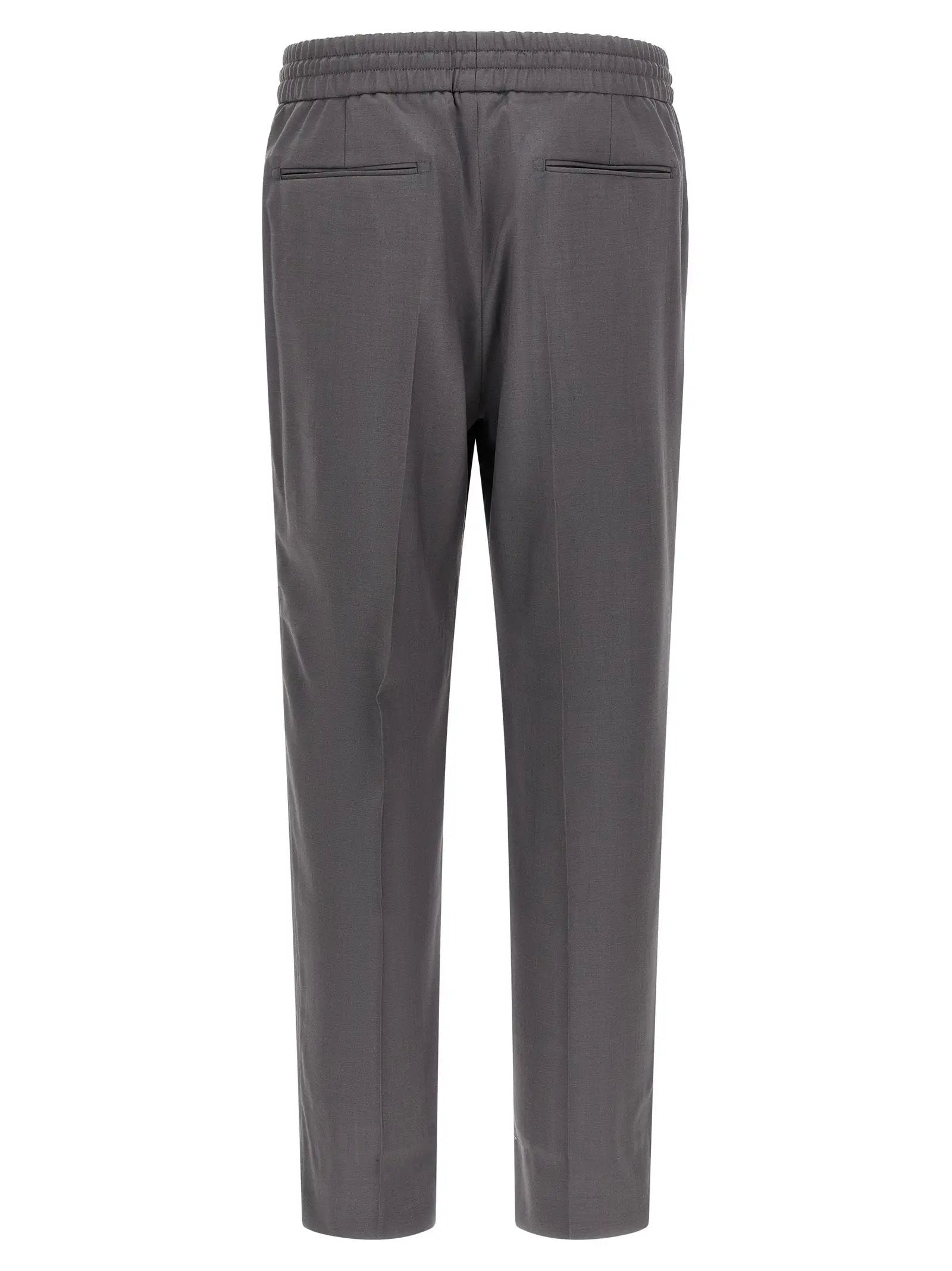 Brioni Gray Wool Casual Pants