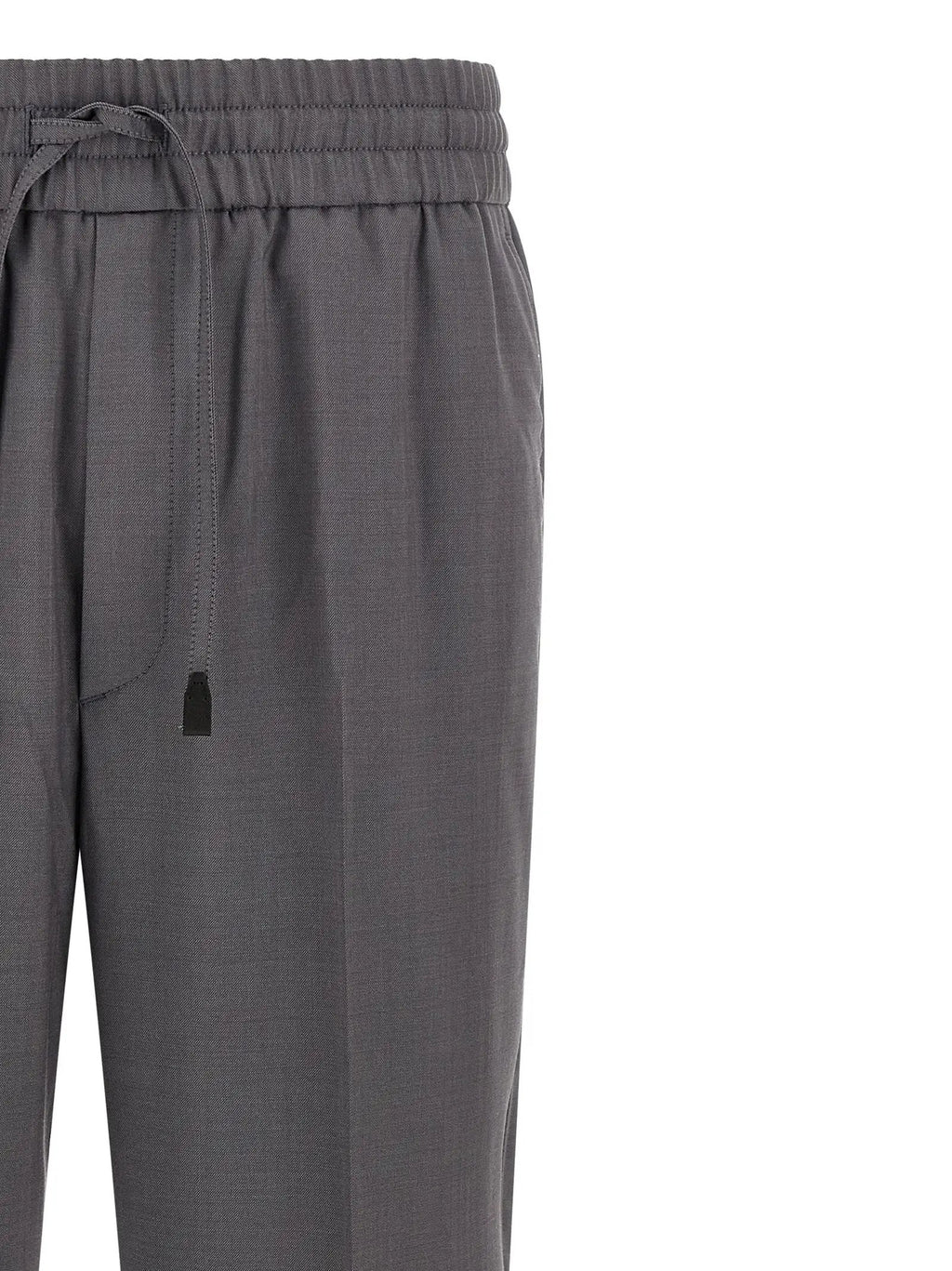Brioni Gray Wool Casual Pants