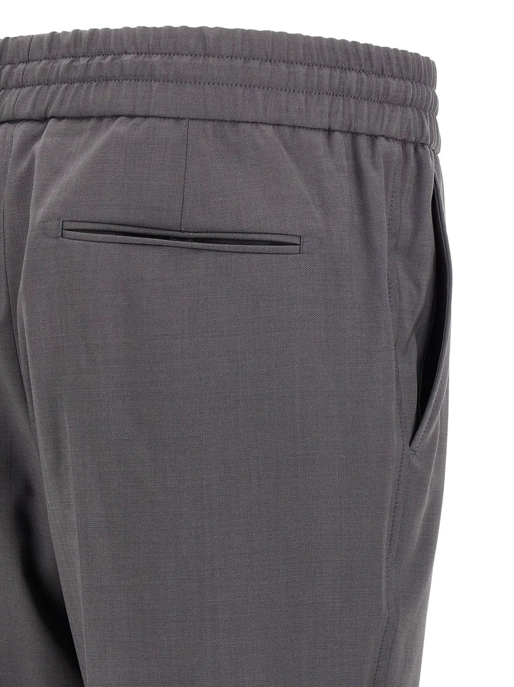 Brioni Gray Wool Casual Pants