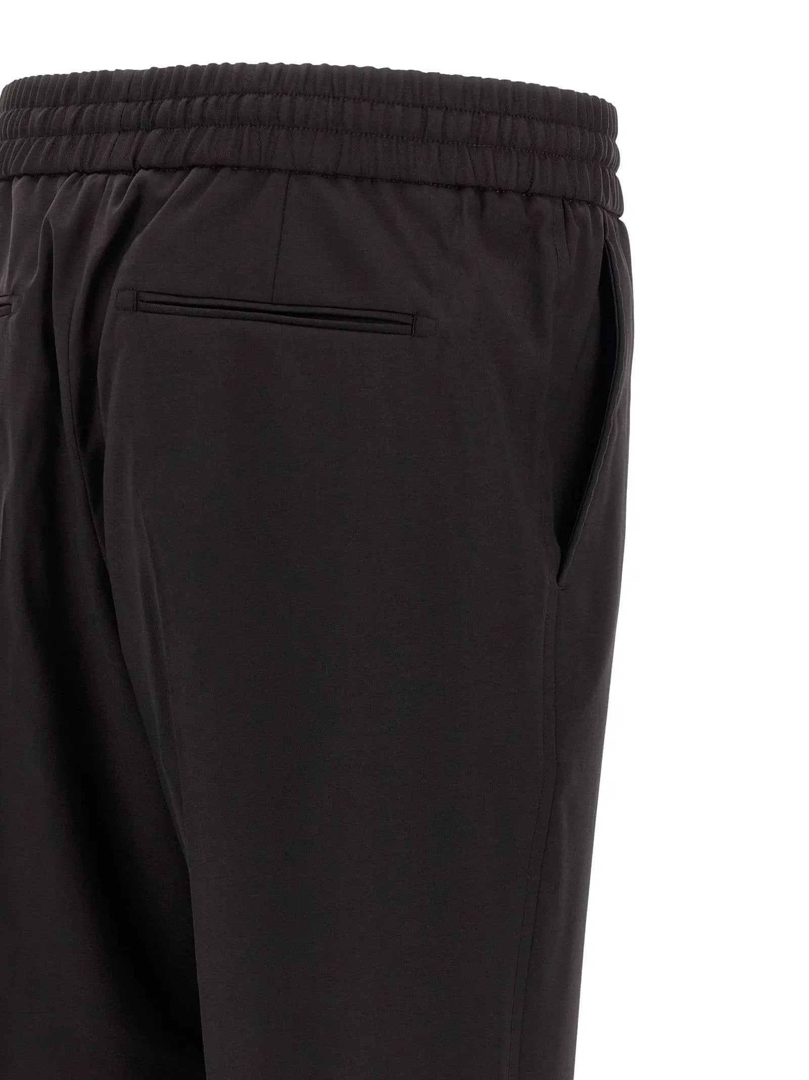 Brioni Brown Wool Casual Pants