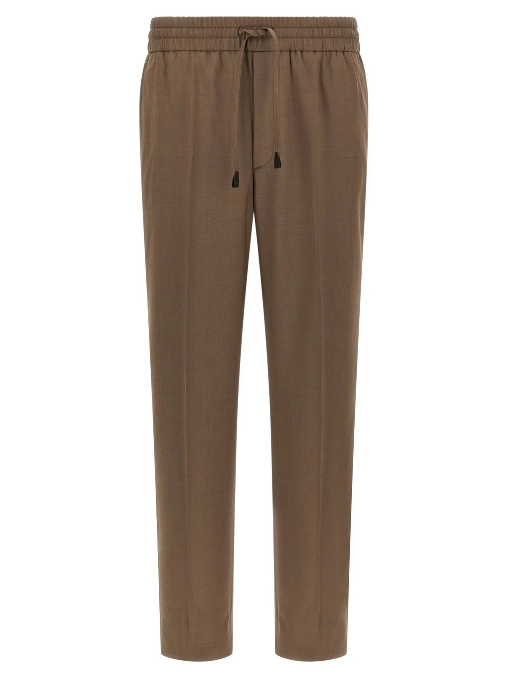 Brioni Brown Wool Casual Pants