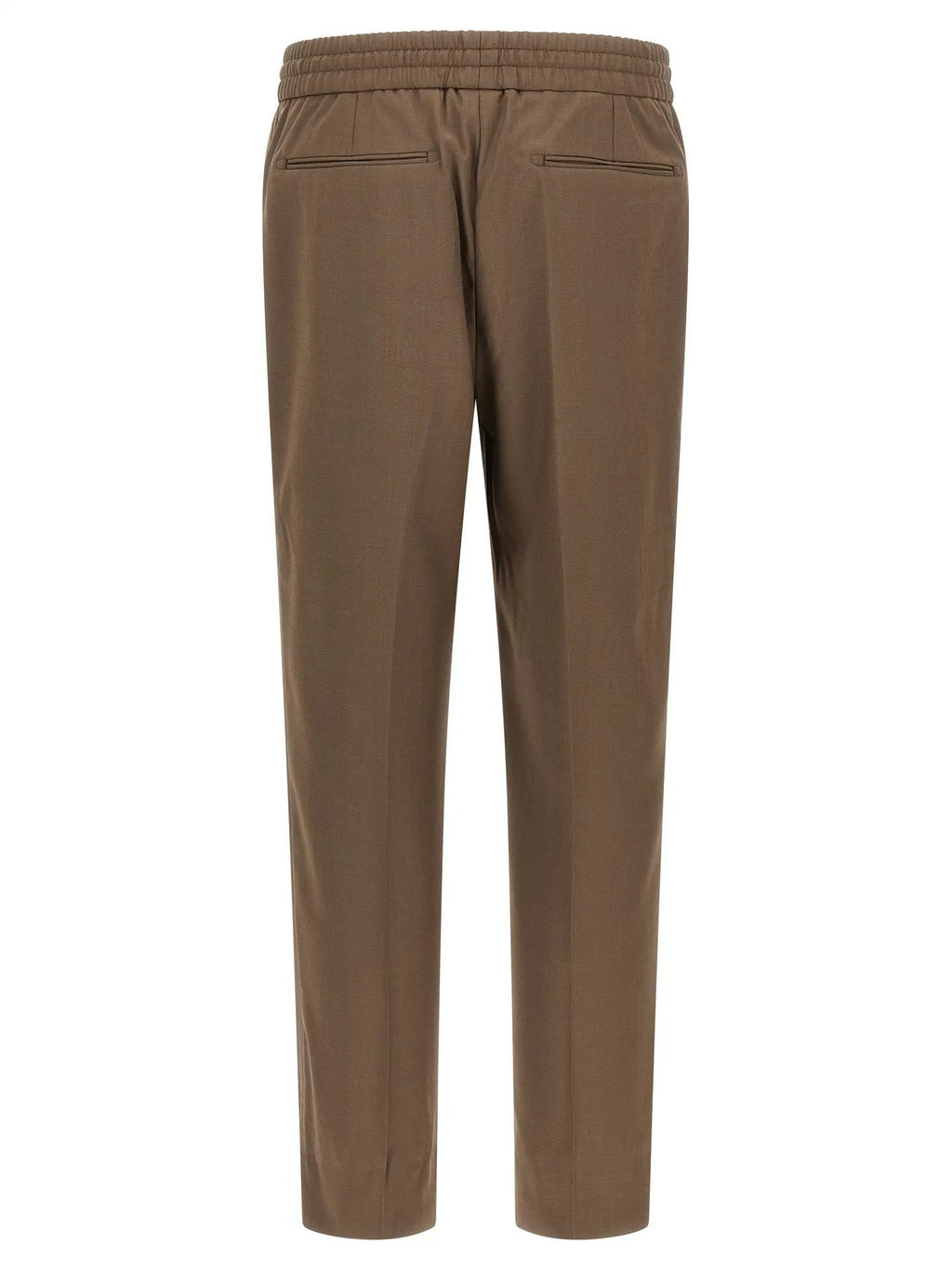 Brioni Brown Wool Casual Pants