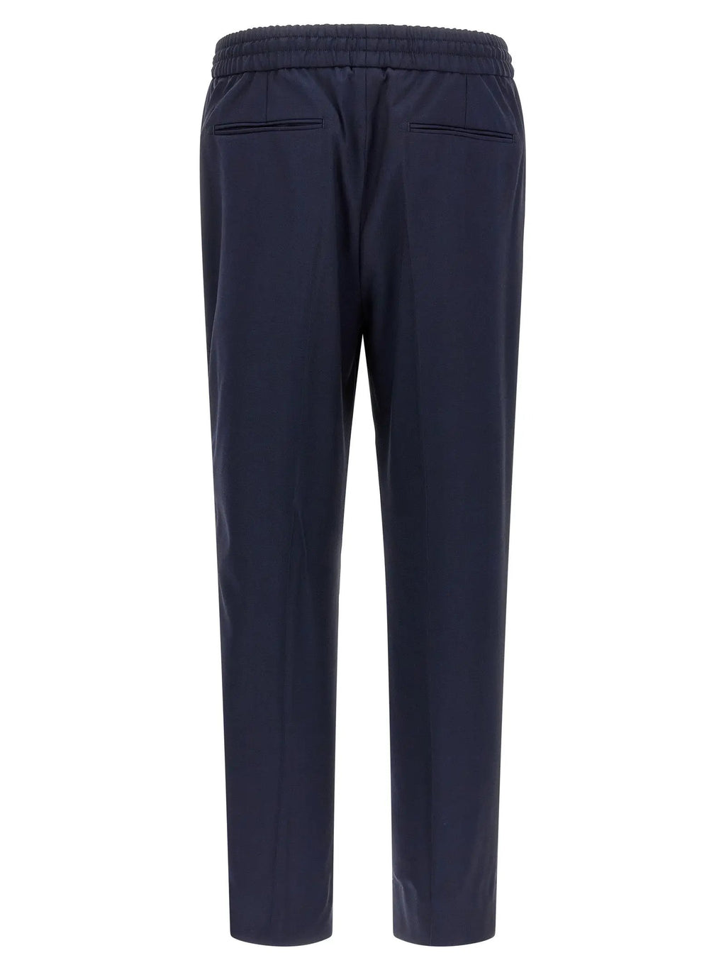 Brioni Blue Wool Casual Pants