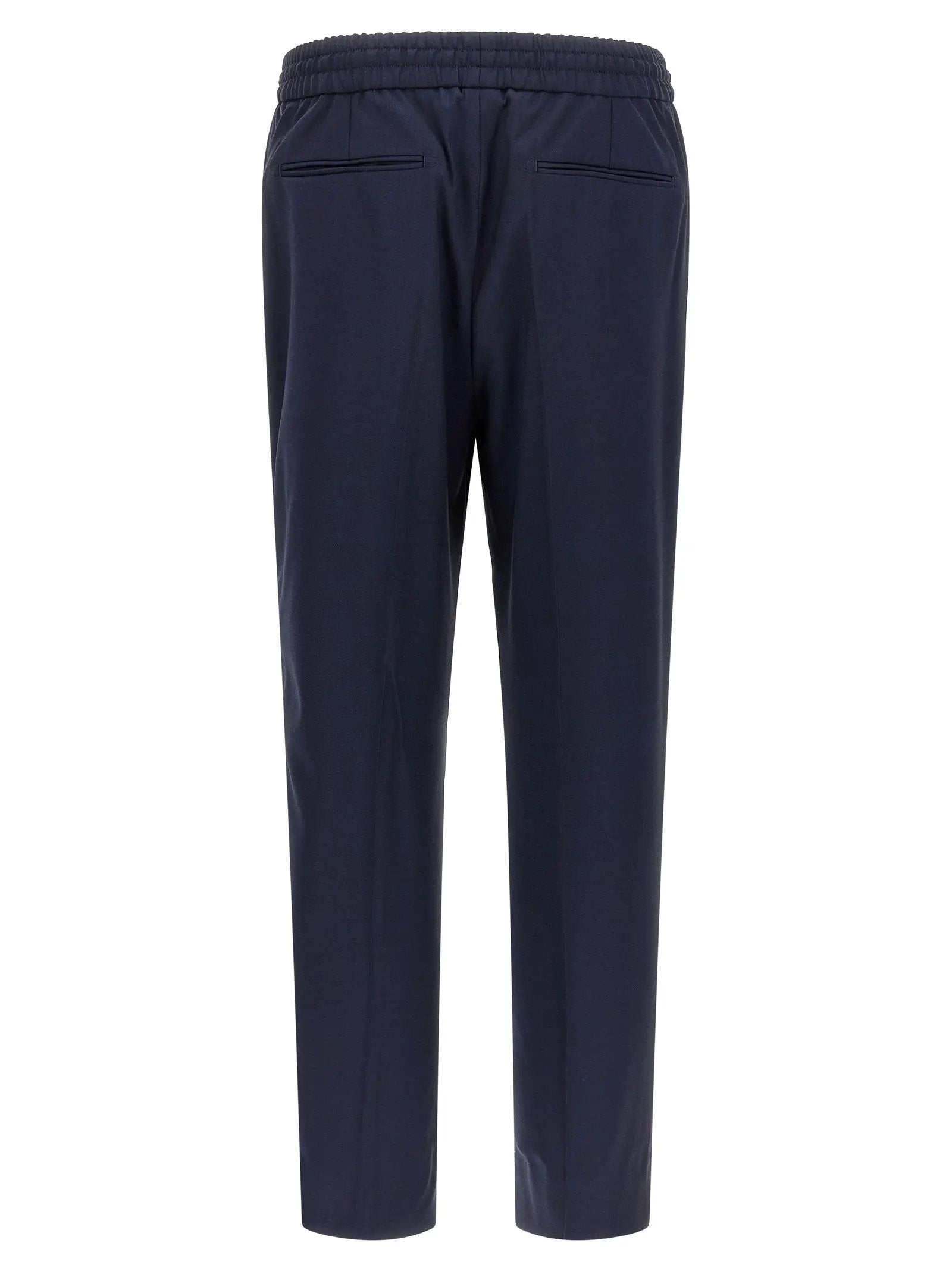 Brioni Blue Wool Casual Pants