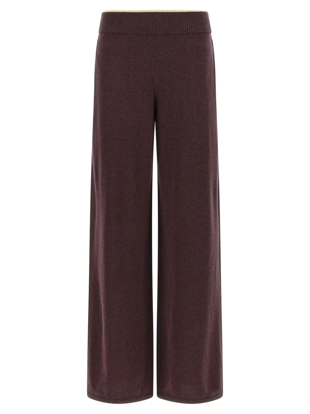 PINKO Purple Wool Casual Pants
