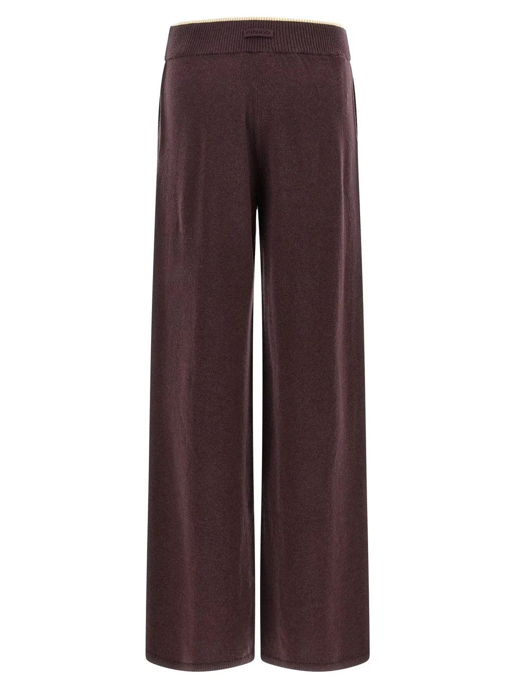 PINKO Purple Wool Casual Pants