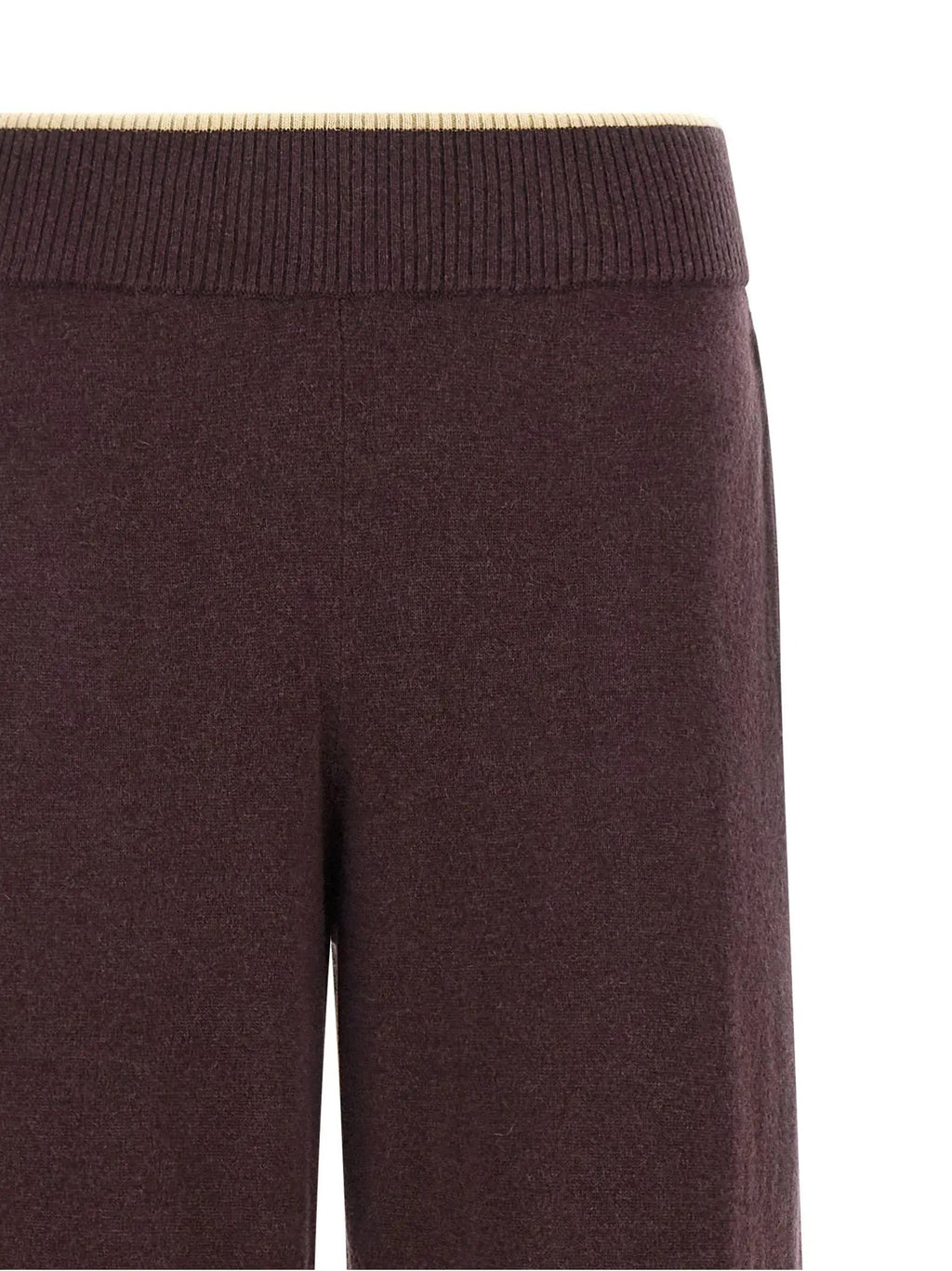 PINKO Purple Wool Casual Pants