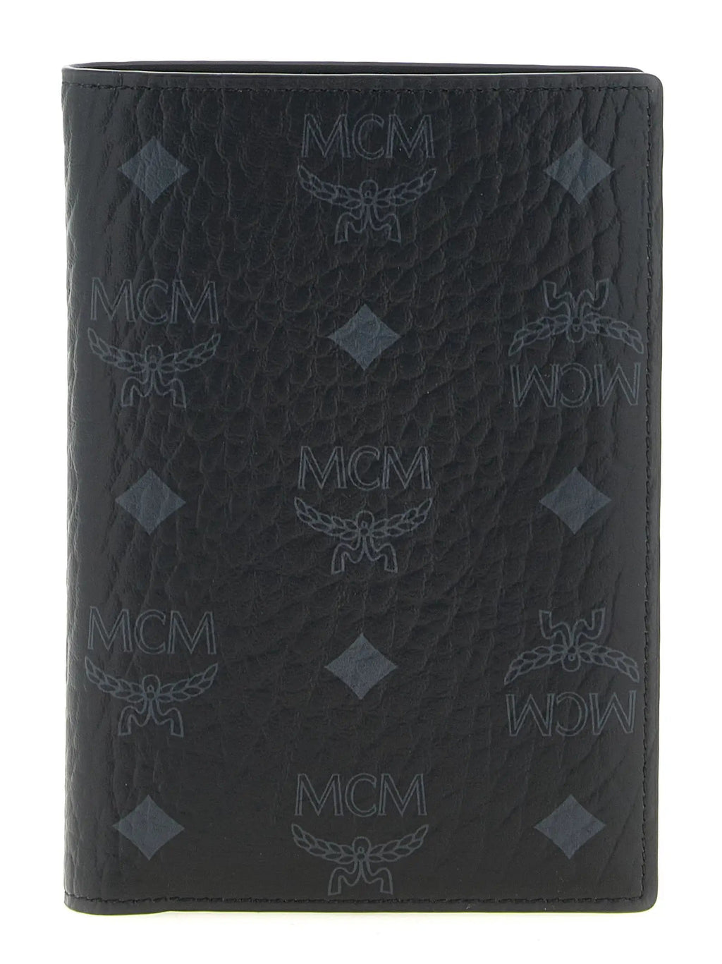 MCM Black Polyethylene Wallet