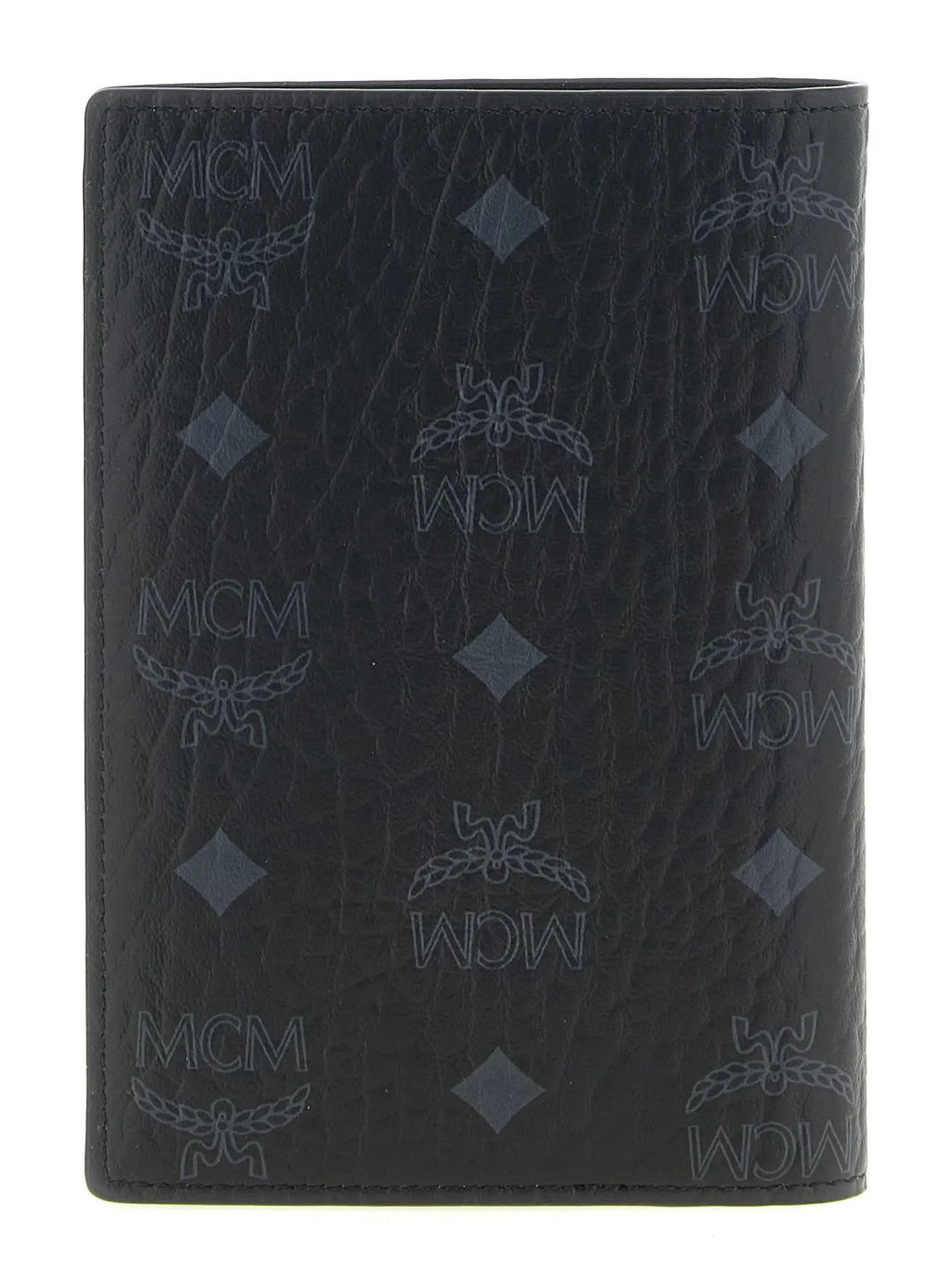 MCM Black Polyethylene Wallet