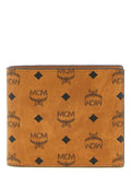 MCM Brown Polyethylene Wallet