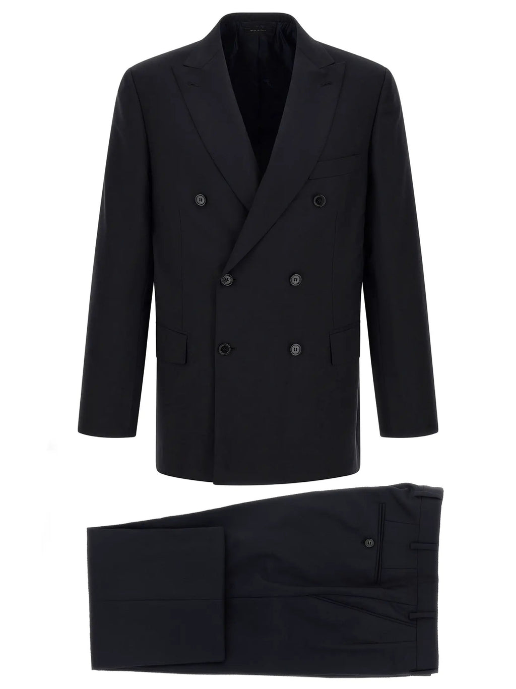 Brioni Blue Wool Two-Piece Suit