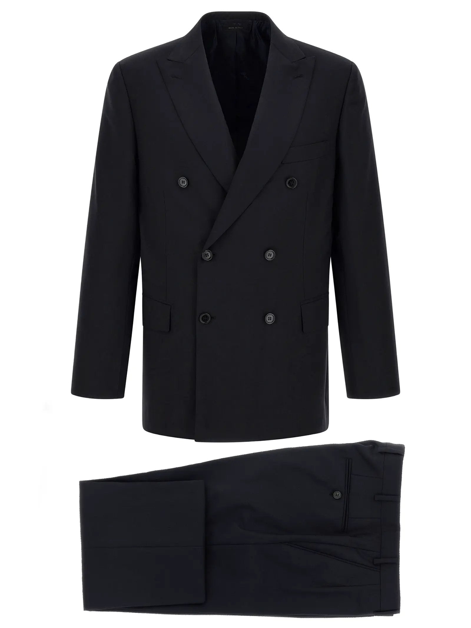 Brioni Blue Wool Two-Piece Suit