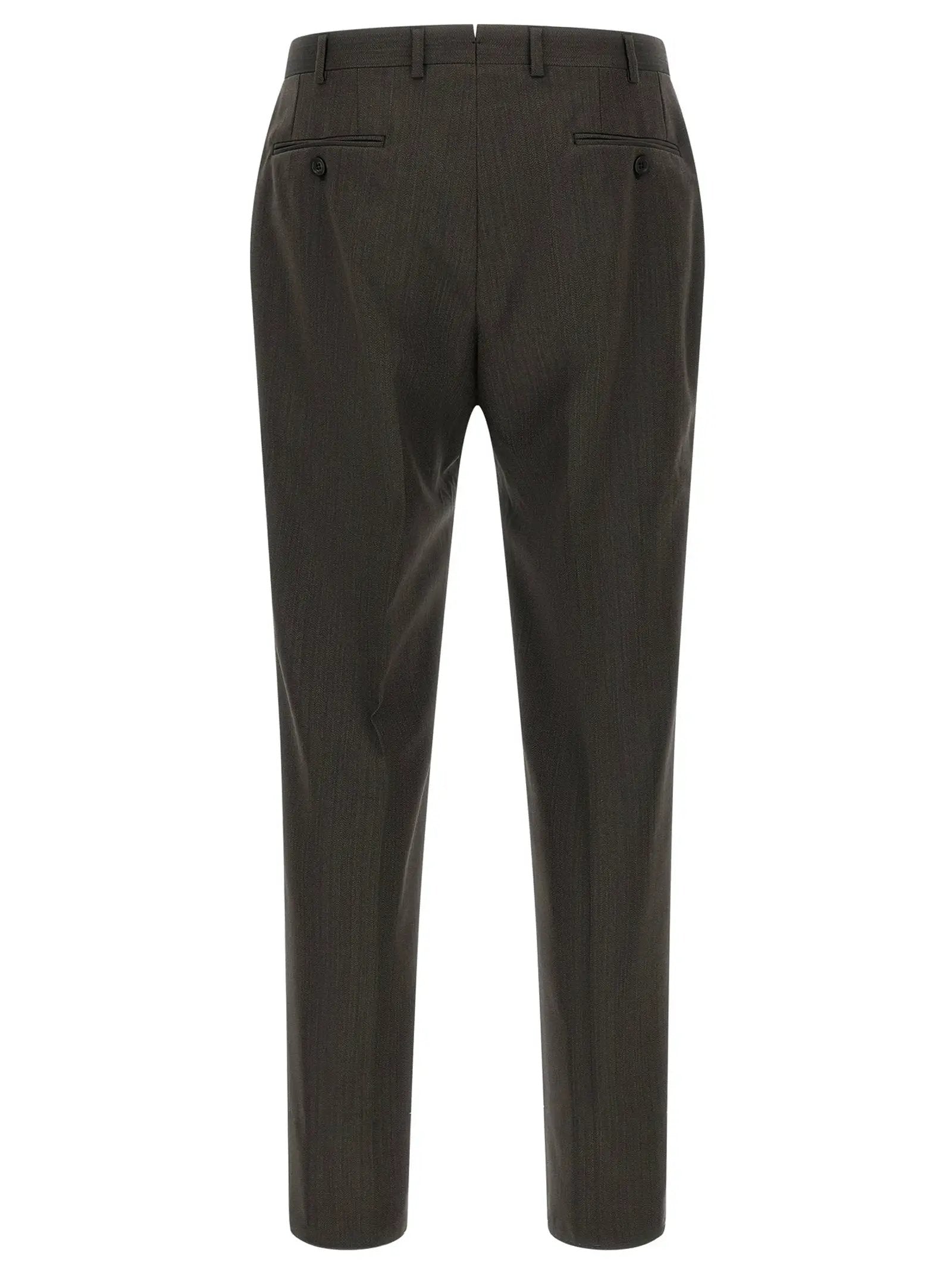 Brioni Brown Wool Two-Piece Suit