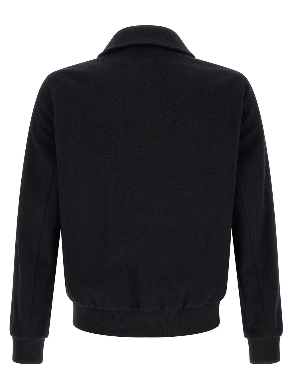 Pal Zileri Black Wool Bomber
