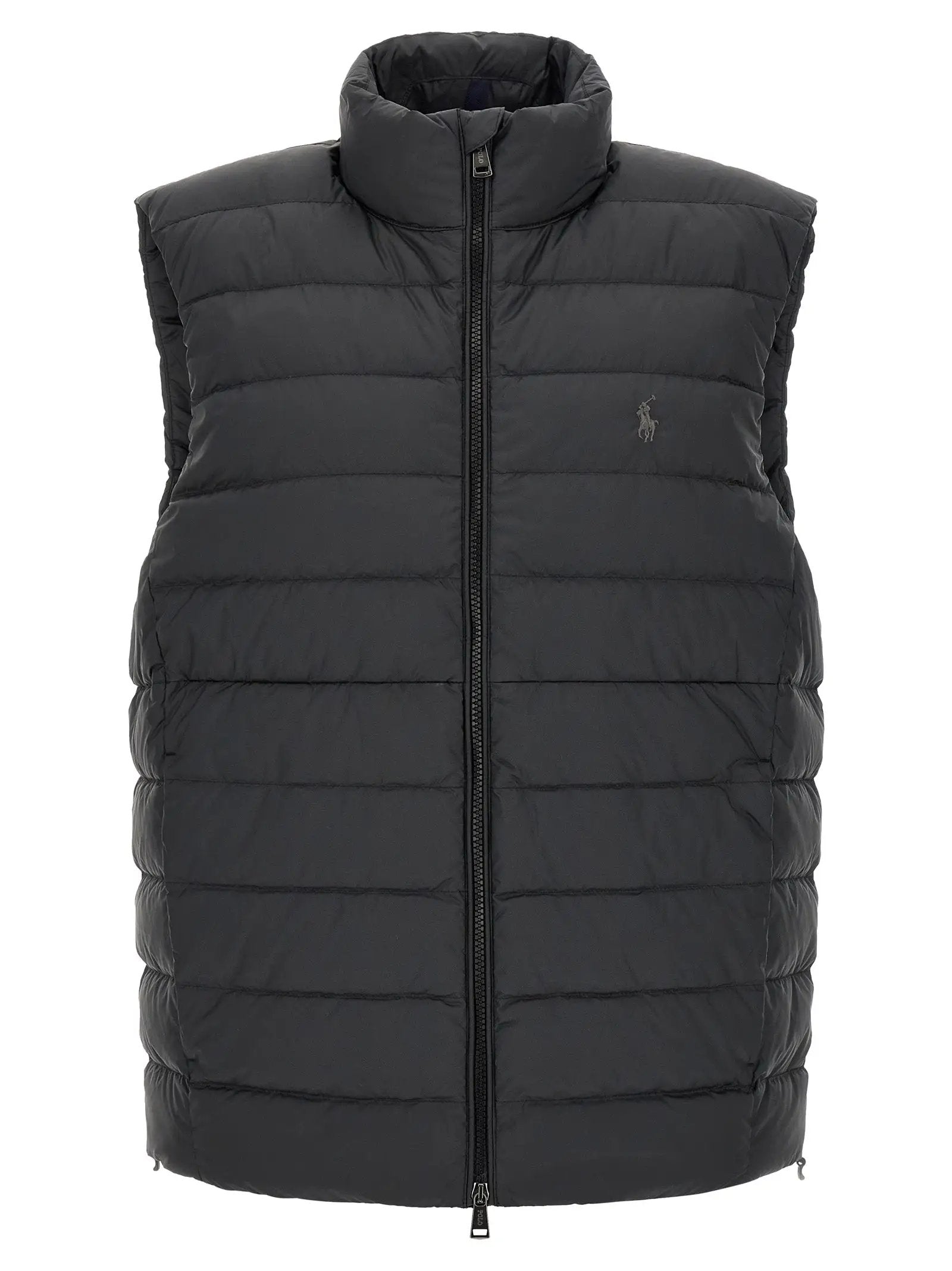 Polo Ralph Lauren Black Polyester Sleeveless Jacket