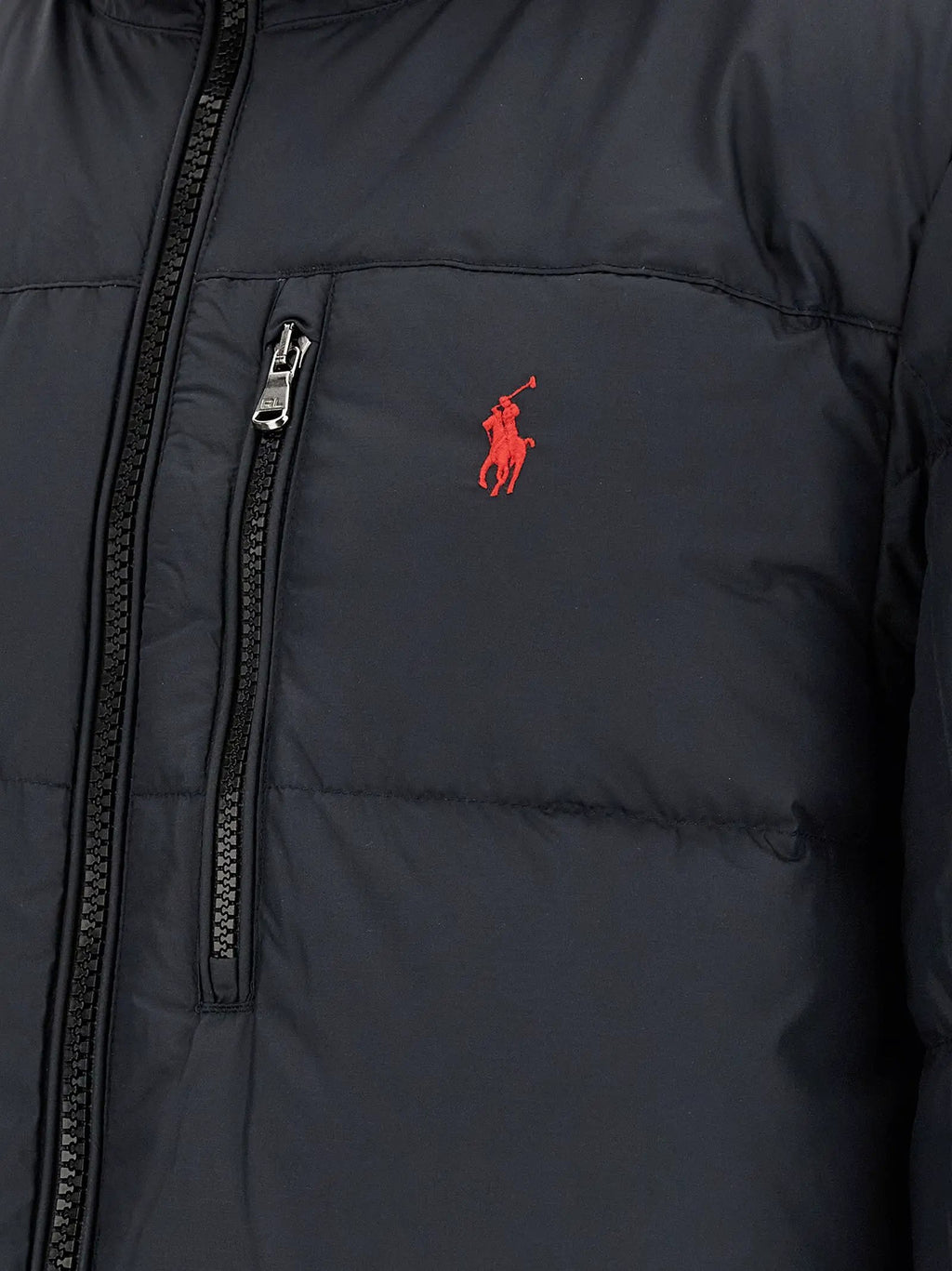 Polo Ralph Lauren Black Polyester Full-Length Jacket