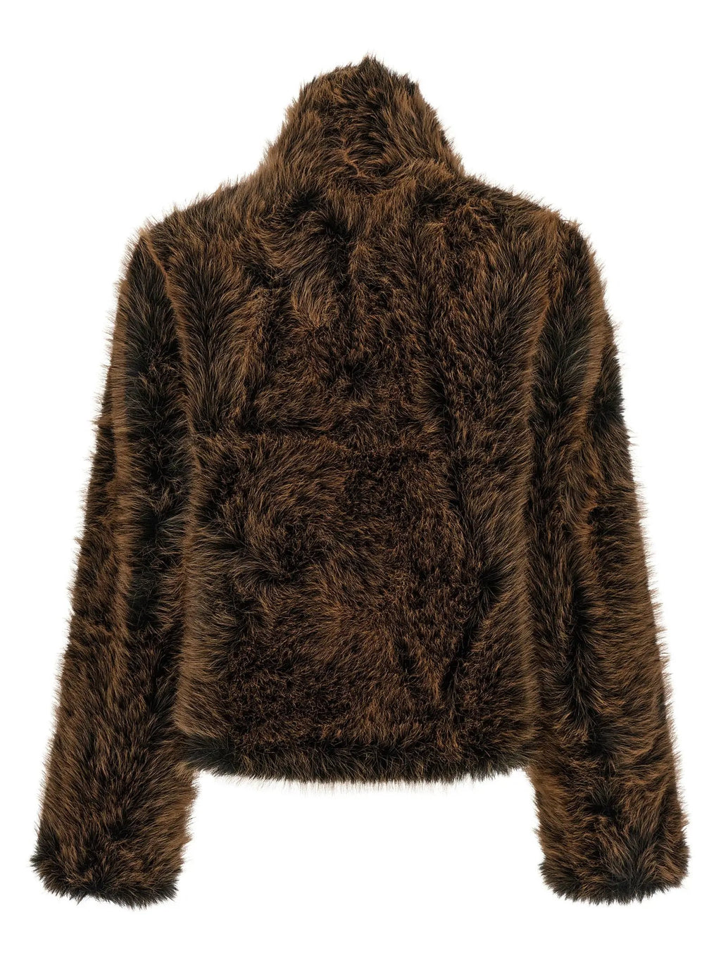 Women's Brown Susan First Faux Fur Jacket – B&B COUTURE