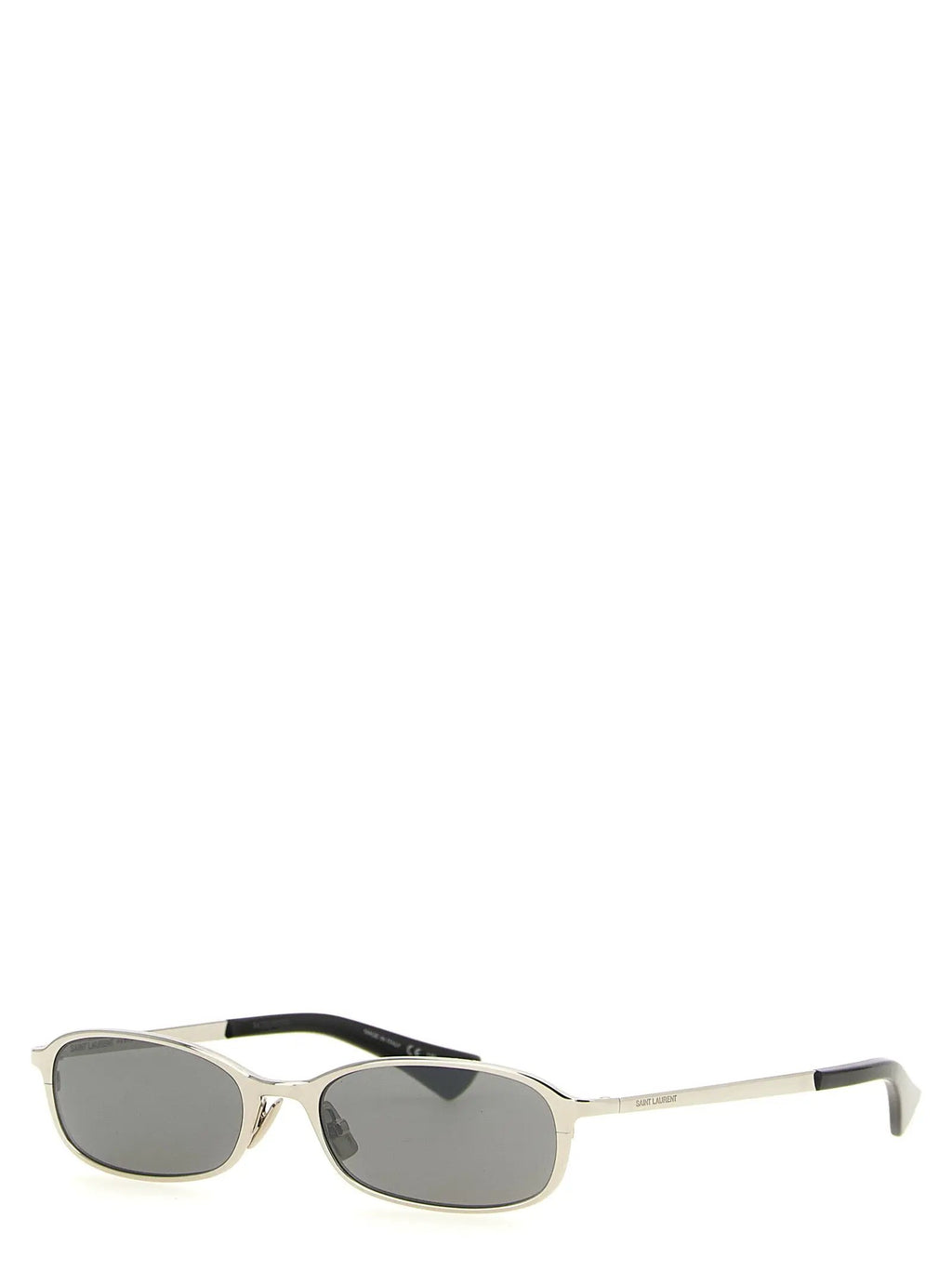 Saint Laurent Gray Acetate Sunglasses