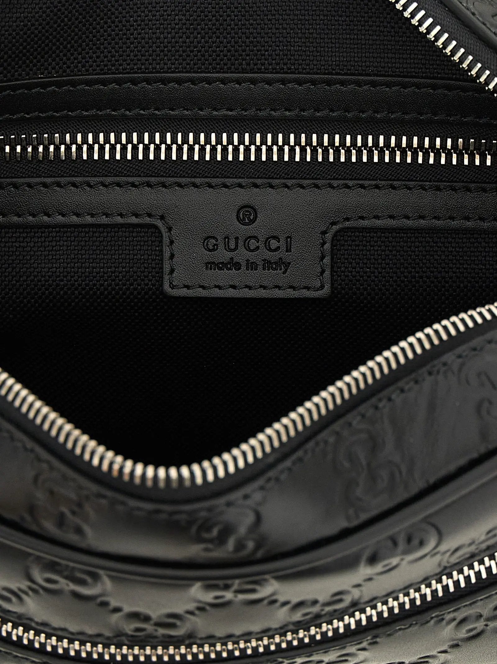 Gucci Black Calfskin Crossbody Bag